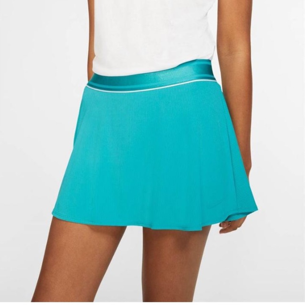 Nike Court Dry Flouncy Tennis Skirt Teal